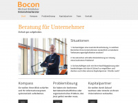 bocon.eu Webseite Vorschau