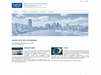 msp-beratung.com Webseite Vorschau