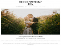 hochzeitsfotografkiel.com Webseite Vorschau