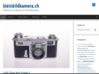 kleinbildkamera.ch Webseite Vorschau