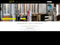 koenigshardter-optik.com Webseite Vorschau