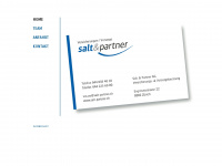 salt-partner.ch Webseite Vorschau