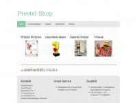 prestel-shop.de Webseite Vorschau