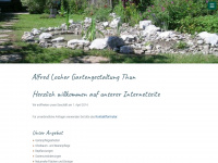 locher-garten.ch Webseite Vorschau