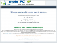meinpc.info Webseite Vorschau