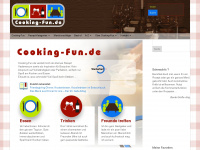 cooking-fun.de Webseite Vorschau