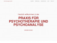 psychotherapie-passweg.ch Webseite Vorschau