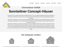 sonnleitner-concepthaeuser.de Thumbnail