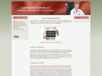 laktoseintoleranz.at Webseite Vorschau