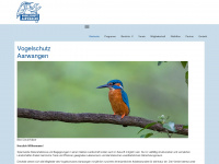 vogelschutzaarwangen.ch Webseite Vorschau