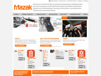 mazakeu.de Webseite Vorschau