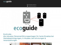 ecoguide.at Webseite Vorschau