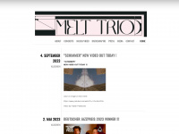 melttrio.com Webseite Vorschau