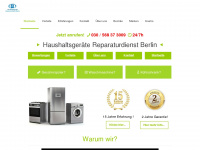 waschmaschinen-reparaturberlin.com Webseite Vorschau