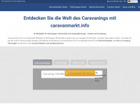 caravanmarkt.info Webseite Vorschau