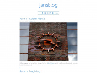 jansblog.org Webseite Vorschau