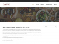 lennox-restaurant.de Webseite Vorschau