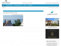 lake-estates.de Webseite Vorschau