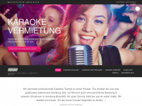 karaoke-service-hamburg.de Webseite Vorschau