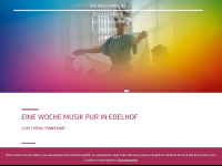 musikwoche-edelhof.at Webseite Vorschau