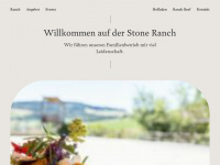 stone-ranch.ch Webseite Vorschau