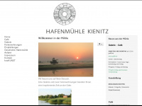 hafenmuehle-kienitz.de Webseite Vorschau