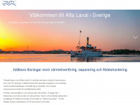 alfalaval.se Webseite Vorschau