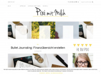 piximitmilch.at Webseite Vorschau
