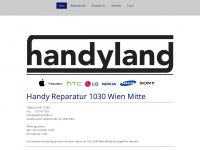 handyland1030.at Webseite Vorschau