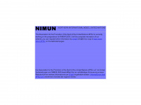 nimun.org Webseite Vorschau