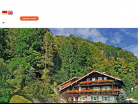 haus-bergwald.de Webseite Vorschau
