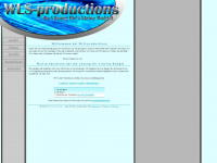 wls-productions.de Webseite Vorschau