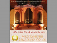 messdorfer-musikfesttage.de Webseite Vorschau