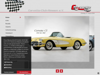 corvette-club-hessen.de Webseite Vorschau