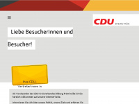 cdu-bitburg-pruem.de Webseite Vorschau
