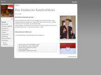 fraenkisches-karpfenfaehnla.de Webseite Vorschau