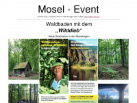 mosel-event.de Webseite Vorschau