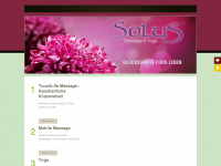solus-studio.de Webseite Vorschau