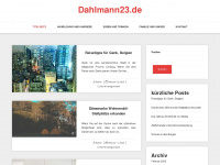 dahlmann23.de Webseite Vorschau