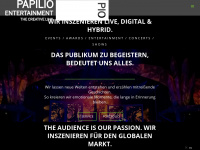 pio-entertainment.com Webseite Vorschau