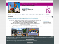 ev-kirche-dürnau-gammelshausen.de Webseite Vorschau