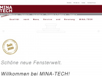 mina-tech.de Webseite Vorschau