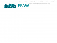 ffaw.de Webseite Vorschau