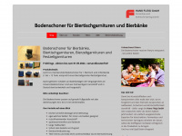 bodenschoner-biertischgarnitur.de Webseite Vorschau