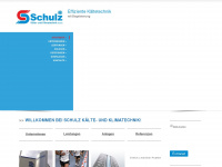schulz-kaelte-und-klimatechnik.de Webseite Vorschau