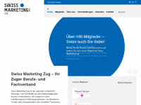 swissmarketing-zug.ch Webseite Vorschau