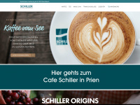 schiller-kaffee.de Webseite Vorschau