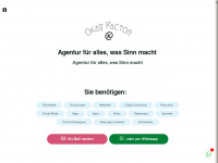 okayfactor.com Webseite Vorschau