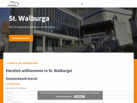 st-walburga-porta.de Webseite Vorschau