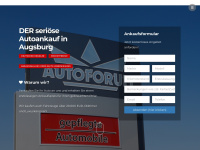 autos-ankauf-augsburg.de Webseite Vorschau